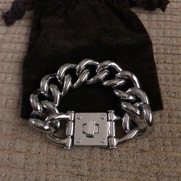 Michael Kors Jewelry - NWOT Michael Kors silver bracelet